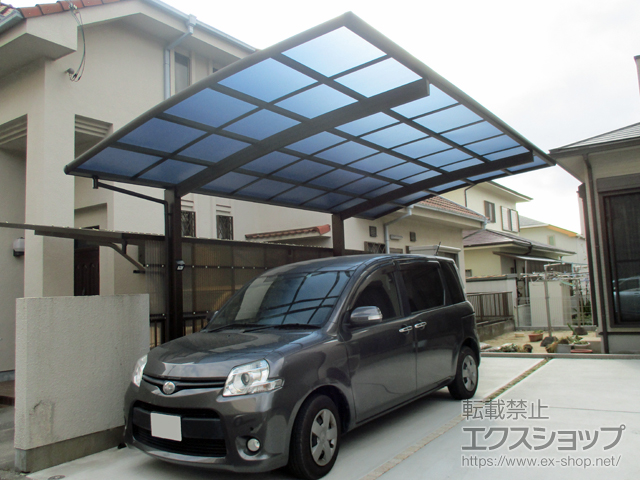 大阪府高槻市ののカーポート レイナポートグラン　積雪〜20cm対応 施工例