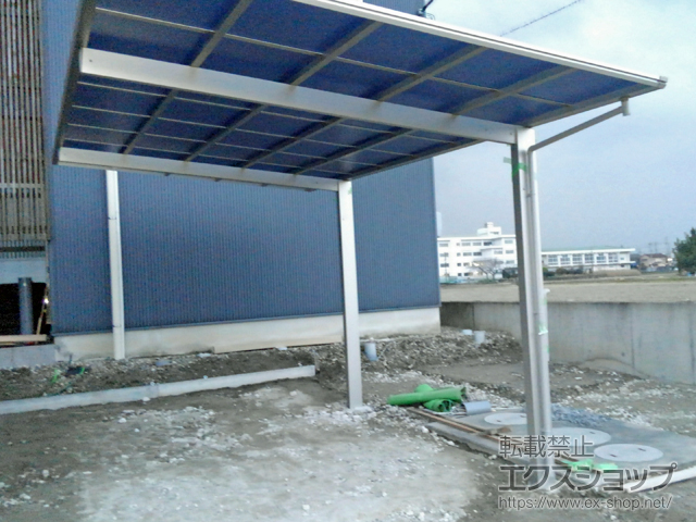愛知県あま市ののカーポート エフルージュグラン　積雪〜20cm対応 施工例