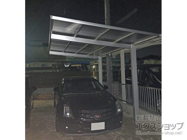 広島県福山市ののカーポート エフルージュグラン　積雪〜20cm対応 施工例