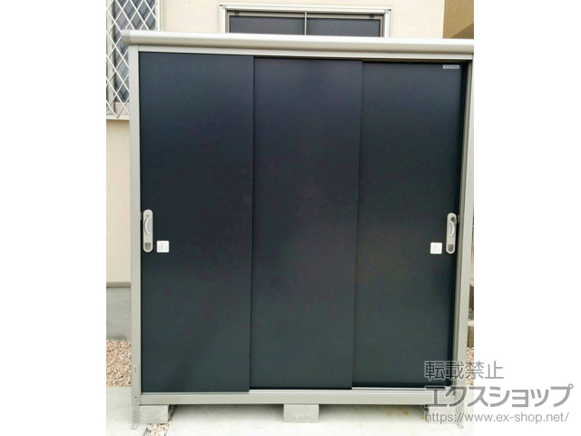 東京都稲城市のの物置・屋外倉庫 エスモ 一般型 1797×900×1959 ESE-1809A-SM 施工例