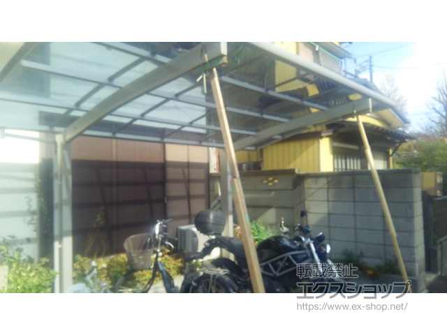 千葉県松戸市ののカーポート レイナポートグラン　積雪〜20cm対応 施工例