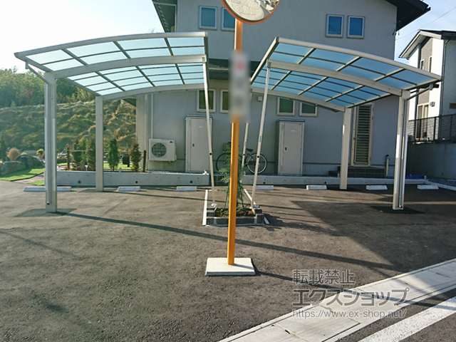 岩手県大船渡市ののカーポート レイナポートグラン　積雪〜20cm対応 ※1 施工例