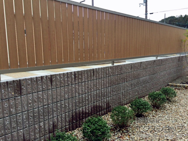 京都府京都市ののフェンス・柵 セレビューフェンス RP4型 自在柱式 *2 施工例
