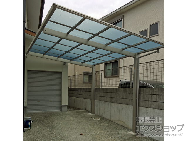兵庫県神戸市ののカーポート エフルージュグラン　積雪〜20cm対応 施工例