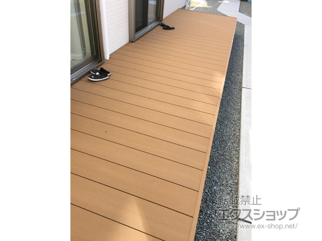 奈良県大和郡山市ののウッドデッキ リウッドデッキ 200 施工例