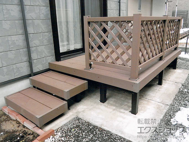 埼玉県吉川市ののウッドデッキ マージウッドデッキ 施工例