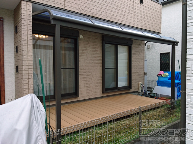 東京都町田市ののウッドデッキ 樹ら楽ステージ 施工例