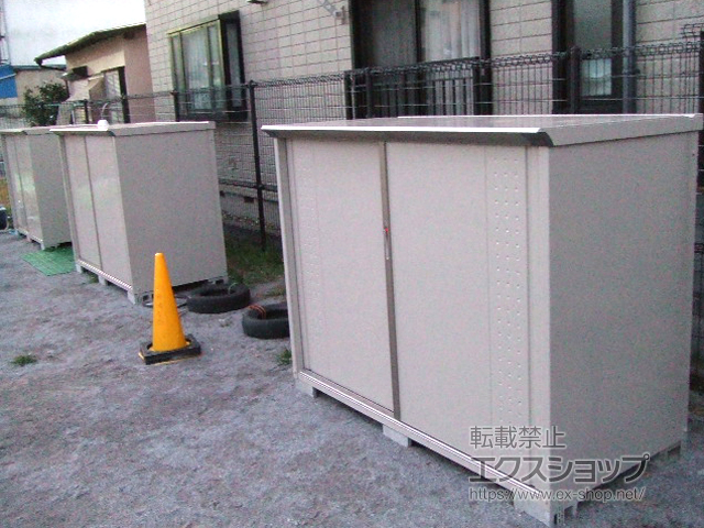 東京都葛飾区のの物置・屋外倉庫 グランプレステージジャンプ 1879×900×1400 GP-199C-F-MW 施工例