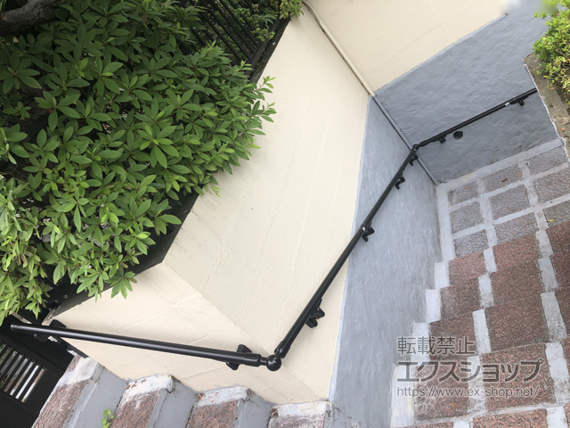 東京都町田市ののフェンス・柵 グリップライン 歩行補助手すり 壁付け 施工例