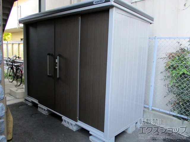 京都府京都市のヨドコウ物置・収納・屋外倉庫施工例(エルモ 一般