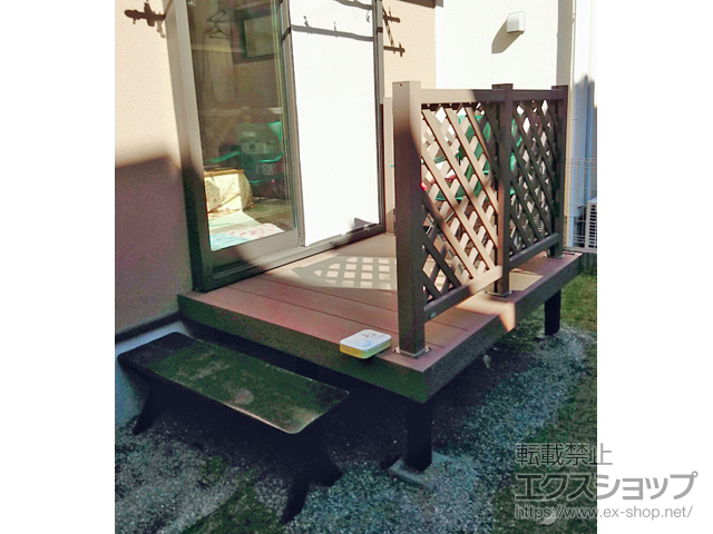 神奈川県川崎市ののウッドデッキ リウッドデッキ 200 施工例