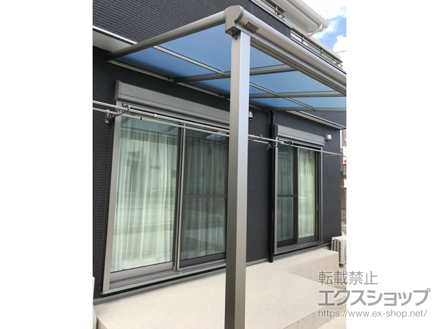 福岡県福岡市ののテラス屋根 ヴェクターテラス F型 テラスタイプ 単体 積雪〜20cm対応 施工例