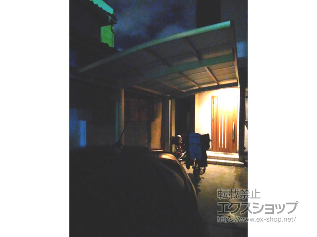 大阪府大阪市ののカーポート レイナポートグラン　積雪〜20cm対応 施工例