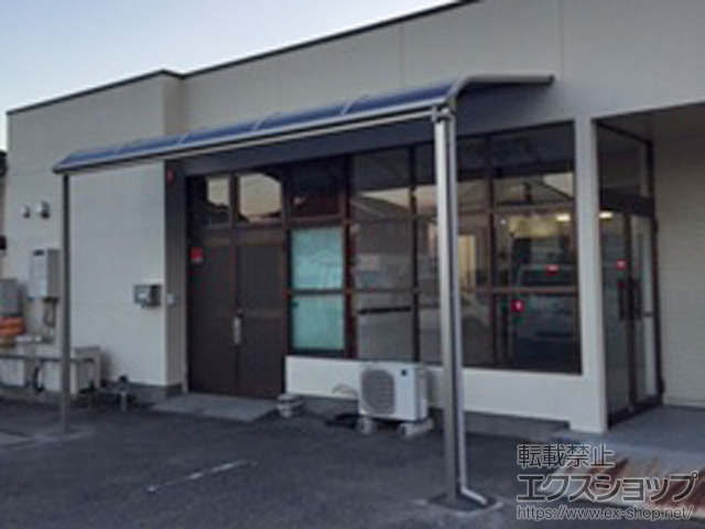 山梨県甲斐市ののテラス屋根 ヴェクターテラス R型 テラスタイプ 単体 積雪〜20cm対応 施工例