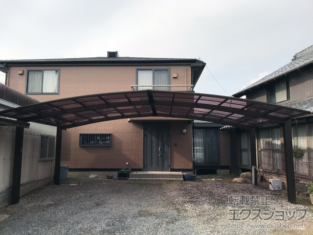 愛知県西尾市ののカーポート レイナトリプルポートグラン　積雪〜20cm対応 施工例