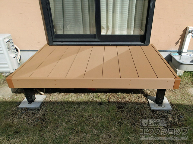 東京都町田市ののウッドデッキ マージウッドデッキ 施工例