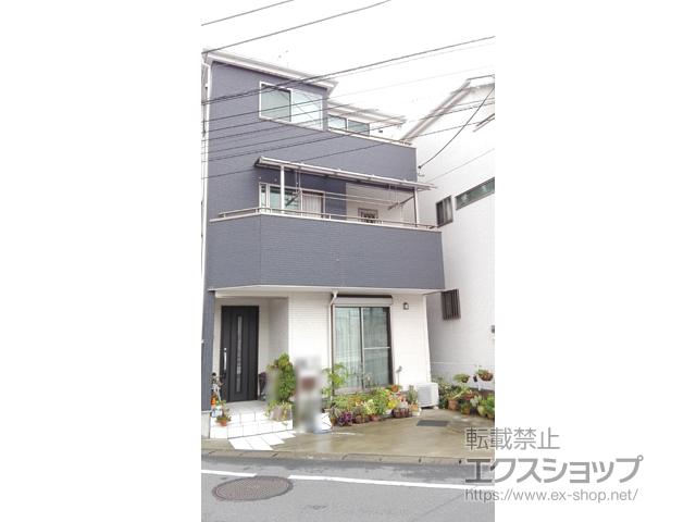 埼玉県川口市ののバルコニー・ベランダ屋根 スピーネ R型 屋根タイプ 単体 積雪〜20cm対応 施工例