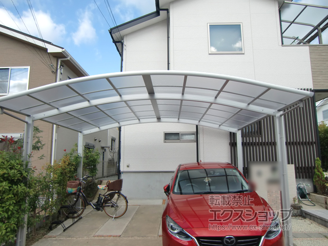 兵庫県神戸市ののカーポート レイナツインポートグラン　積雪〜20cm対応 施工例