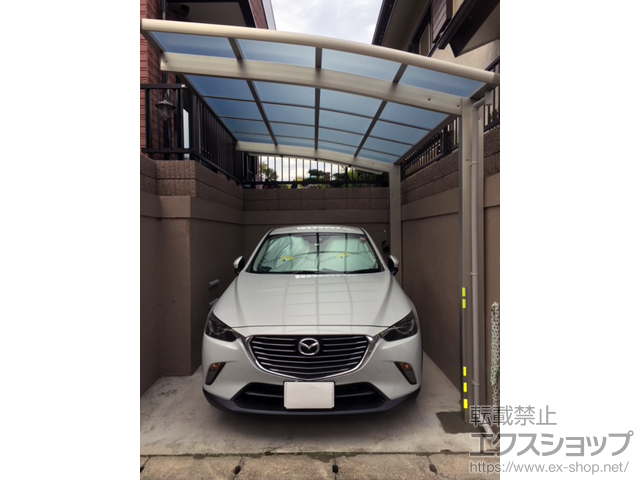 千葉県船橋市ののカーポート レイナポートグラン　積雪〜20cm対応 施工例