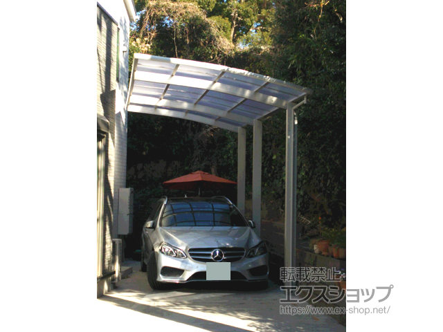 神奈川県川崎市ののカーポート レイナポートグラン 延長　積雪〜20cm対応 施工例