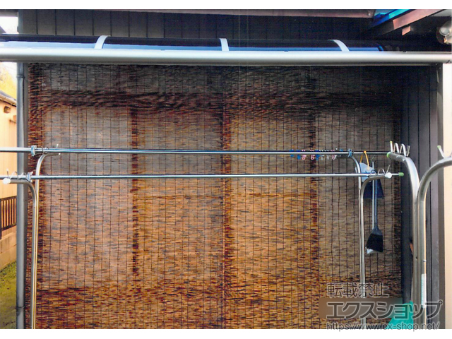 福島県いわき市ののテラス屋根 プレシオステラス R型 テラスタイプ 単体 積雪〜20cm対応 施工例