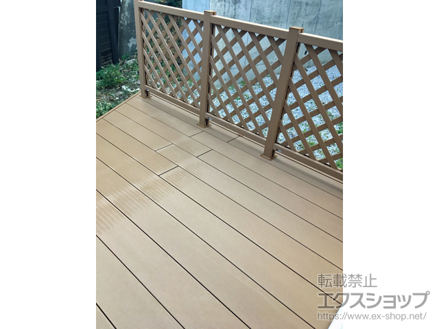 神奈川県横浜市ののウッドデッキ リウッドデッキ 200 施工例