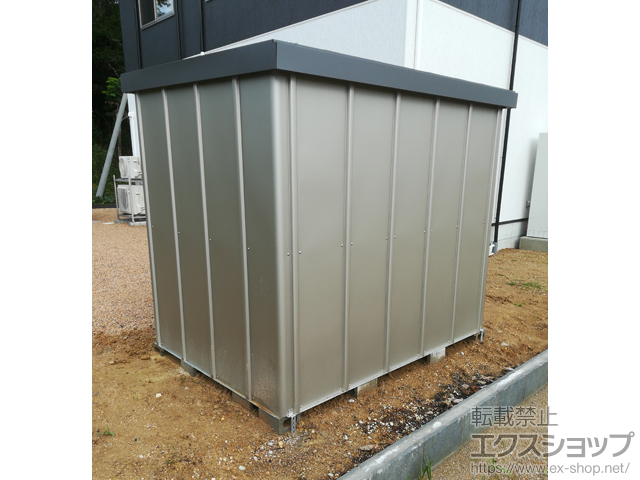 島根県松江市のの物置・屋外倉庫 エスケーエイト SK8-100 一般型 2200×1600×1940 SK8-100-SB 施工例