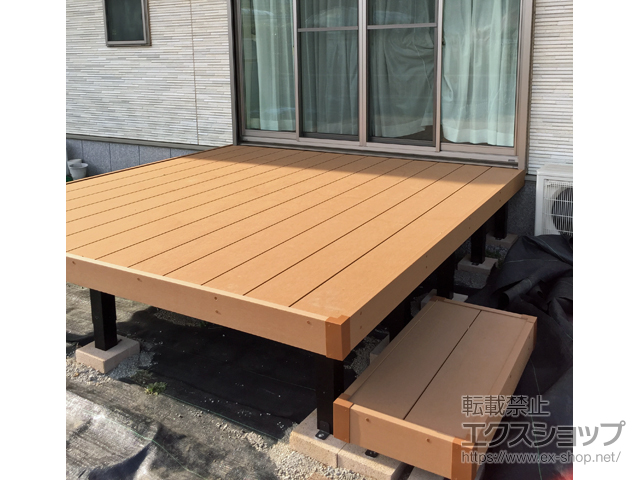 埼玉県比企郡嵐山町ののウッドデッキ リウッドデッキ 200 施工例