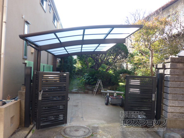 神奈川県逗子市ののカーポート プレシオスポート 積雪〜20cm対応 施工例