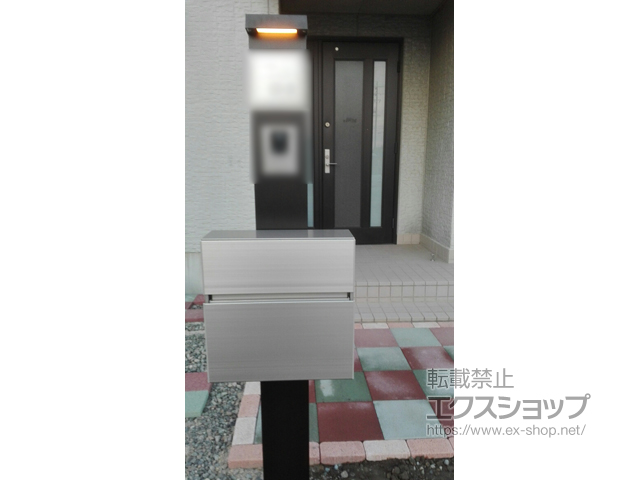 愛知県丹羽郡扶桑町のの機能門柱・ポスト シンプレオ ポストユニット 1型 施工例