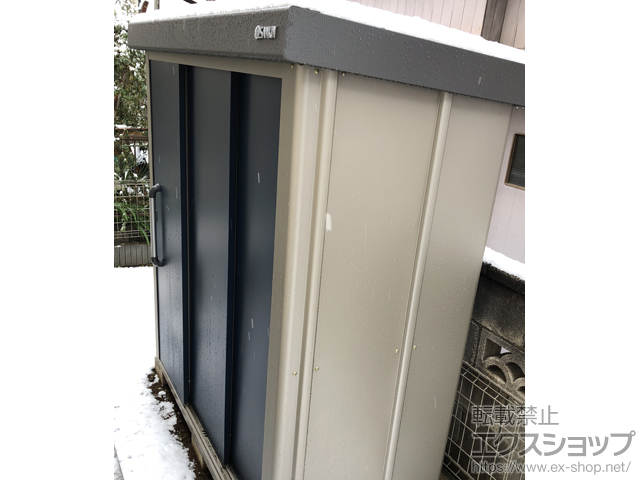 埼玉県川越市のの物置・屋外倉庫 エスケーエイト SK8-50 一般型 施工例