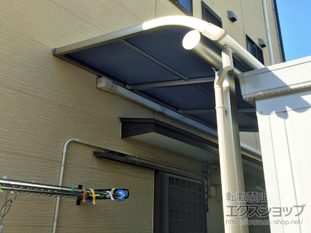 埼玉県所沢市ののテラス屋根 プレシオステラス R型 テラスタイプ 単体 積雪〜20cm対応 施工例