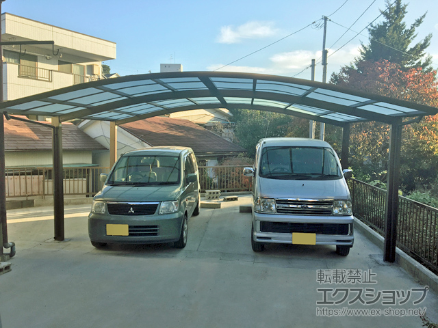 神奈川県横浜市ののカーポート レイナツインポートグラン　積雪〜20cm対応 施工例