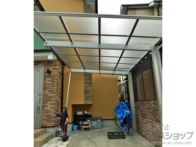 東京都立川市ののカーポート エフルージュグラン 積雪〜30cm対応 施工例