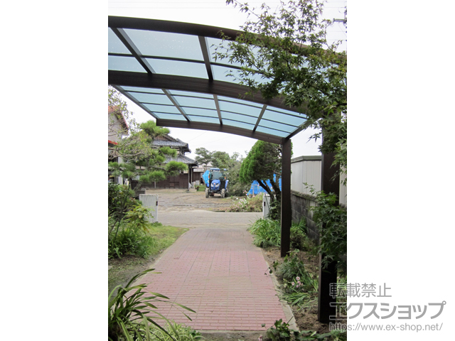 愛媛県西条市ののカーポート レイナポートグラン　積雪〜20cm対応 施工例