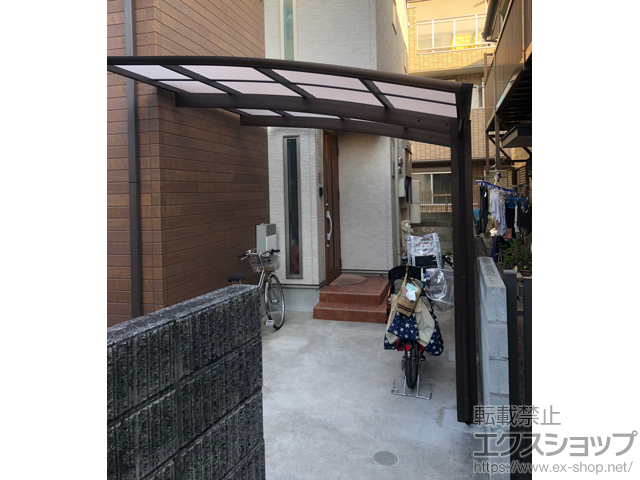 東京都大田区ののカーポート プレシオスポート 積雪〜20cm対応 施工例