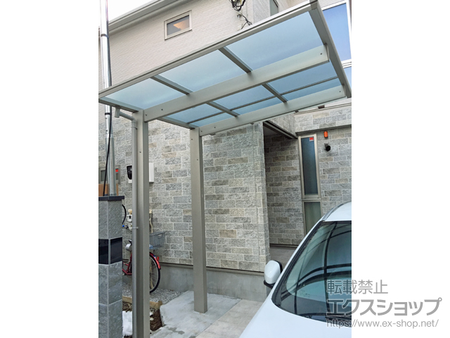 東京都文京区ののサイクルポート・駐輪場 エフルージュグランミニ 積雪〜20cm対応 施工例