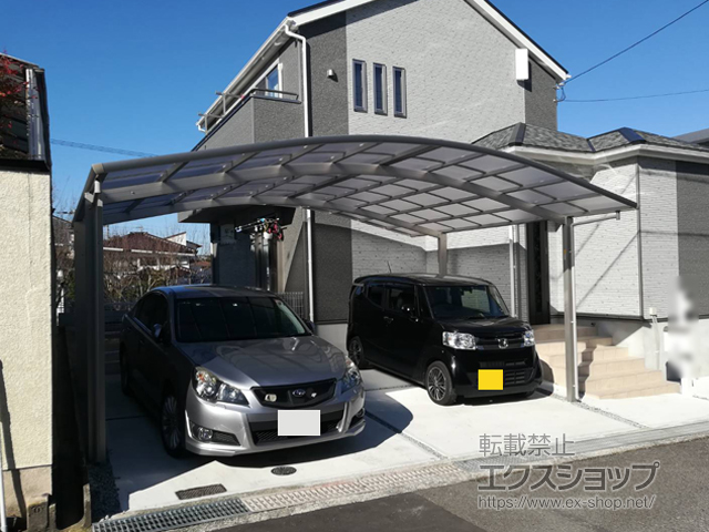 兵庫県神戸市ののカーポート レイナツインポートグラン　積雪〜20cm対応 施工例