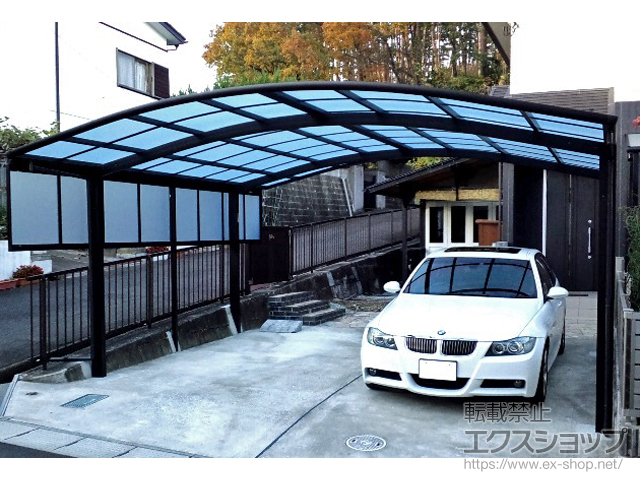 宮城県仙台市ののカーポート レイナツインポートグラン　積雪〜20cm対応 施工例