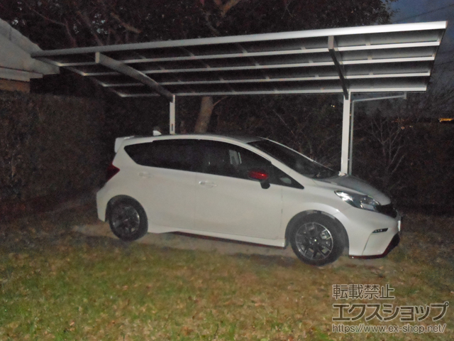 鹿児島県南さつま市ののカーポート レイナポートグランZ　積雪〜20cm対応 施工例