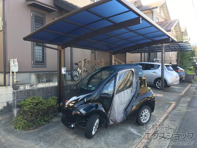 大分県大分市ののカーポート プレシオスポート 積雪〜20cm対応 施工例