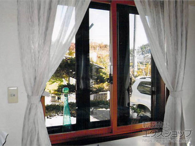 福島県石川郡浅川町のの二重窓（内窓） インプラス ダストバリア仕様 引違い窓 2枚建 施工例