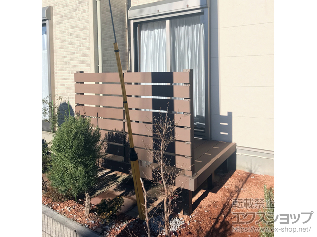 栃木県小山市ののウッドデッキ マージウッドデッキ 施工例