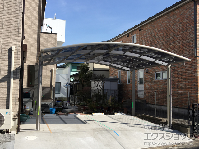 千葉県浦安市ののカーポート レイナツインポートグラン　積雪〜20cm対応 施工例