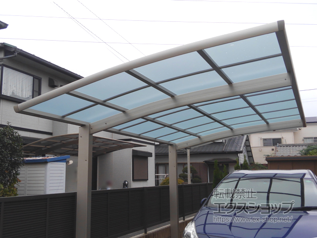 千葉県千葉市ののカーポート レイナポートグラン　積雪〜20cm対応 施工例