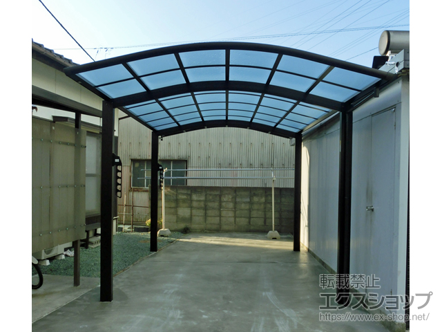 愛媛県今治市ののカーポート レイナワンポートグラン　積雪〜20cm対応 施工例