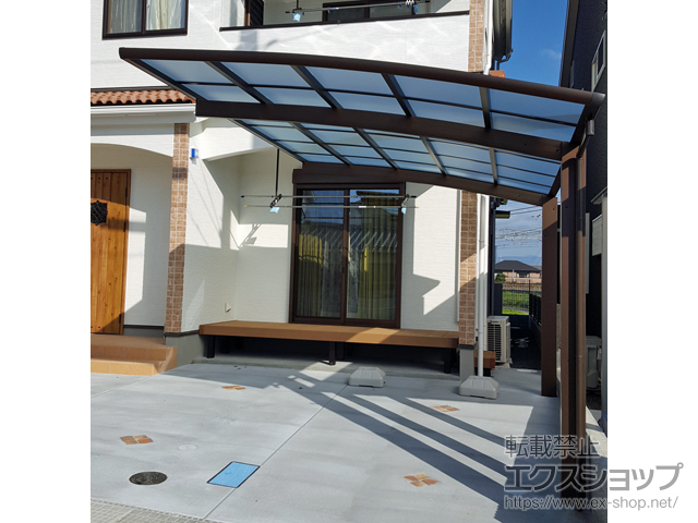 滋賀県大津市ののカーポート レイナポートグラン　積雪〜20cm対応 施工例