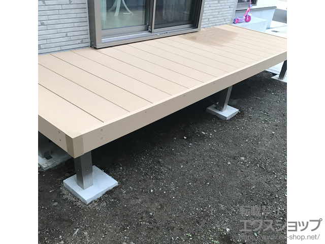 神奈川県中郡二宮町ののウッドデッキ リウッドデッキ 200 施工例