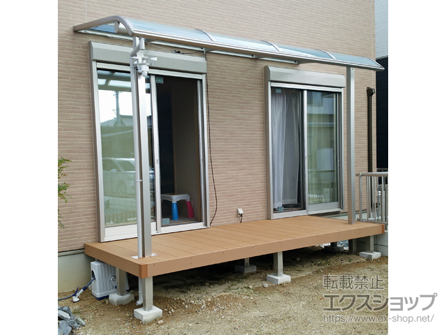 愛知県一宮市ののウッドデッキ リウッドデッキ 200 施工例