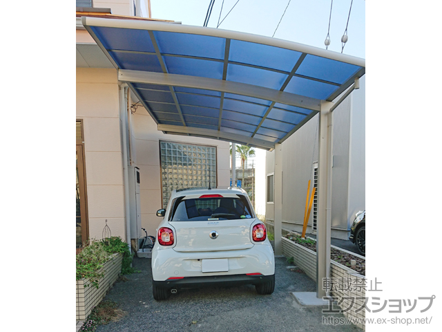 山口県周南市ののカーポート レイナポートグラン　積雪〜20cm対応 施工例